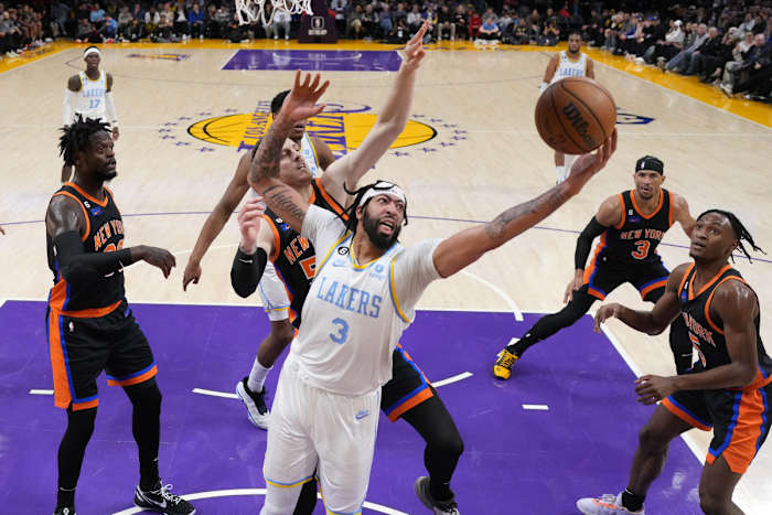 anthony davis immanuel quickley julius randle josh hart knicks